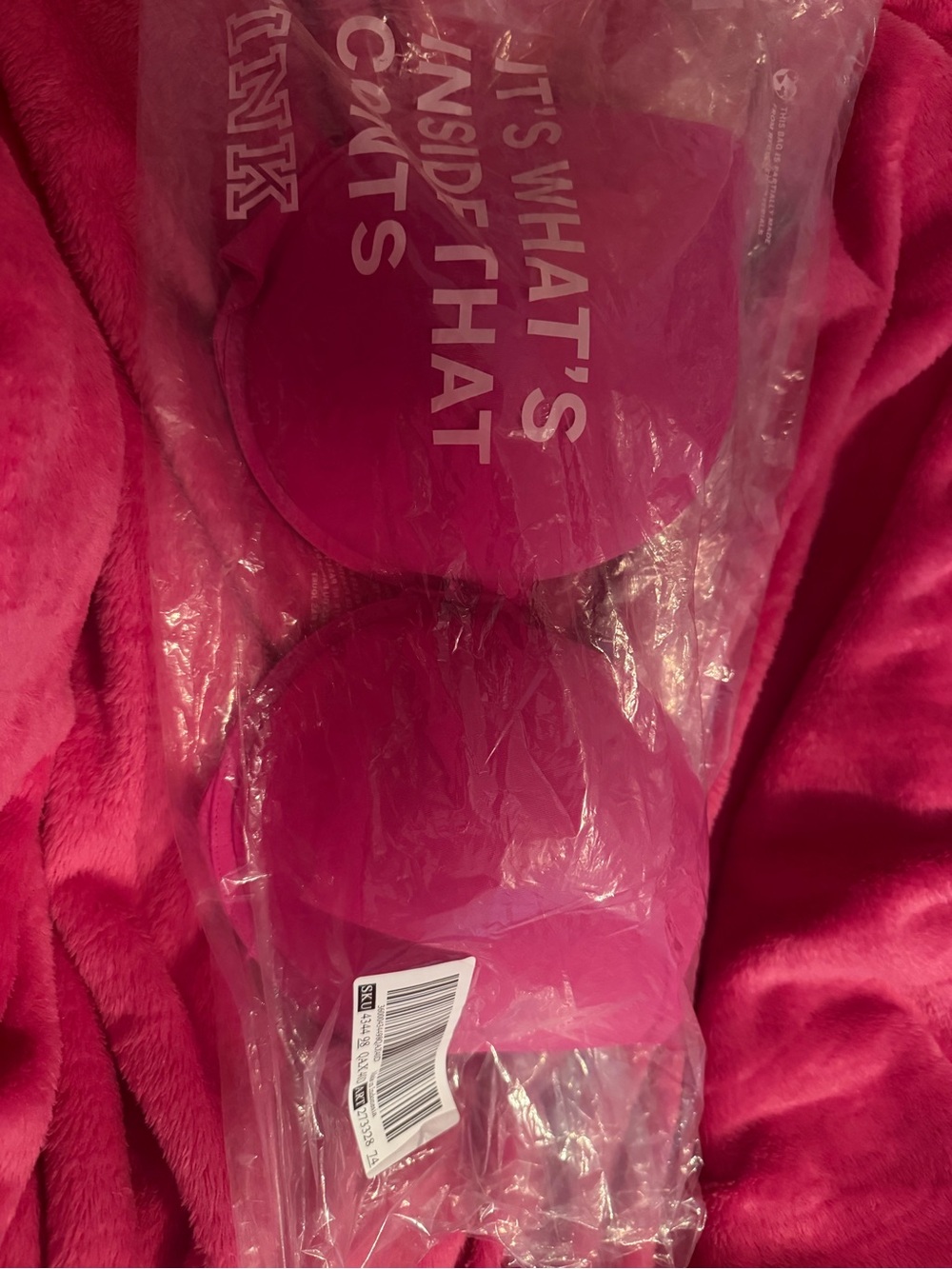 Victoria's Secret Hot Pink Adhesive Silicone Bra Cups
